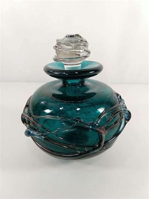 greenhalgh glass perfume bottles.